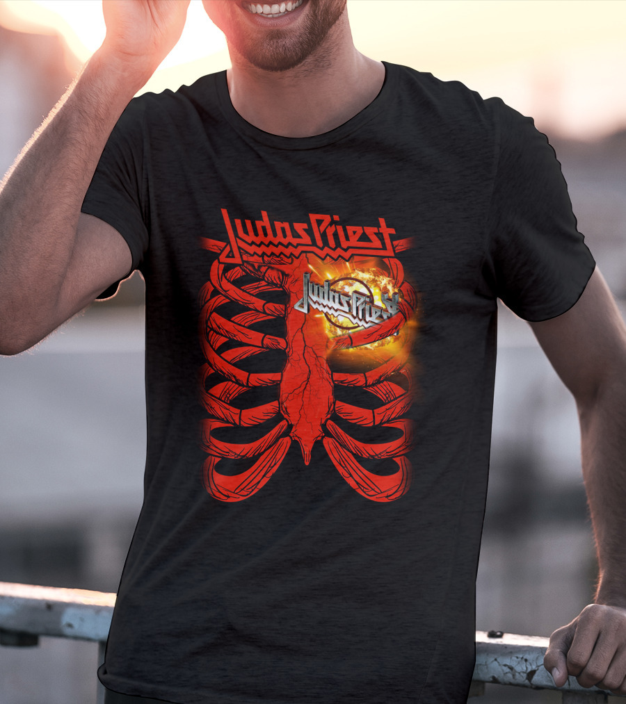 Judas Priest Ribcage Explosive T-Shirt