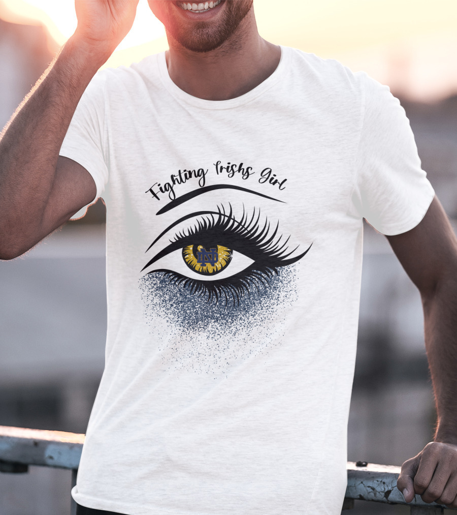 Fighting Irish Girl Notre Dame Eye T-Shirt