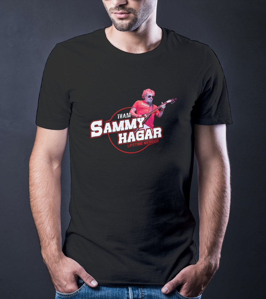 Team Sammy Hagar Lifetime Member T-Shirt