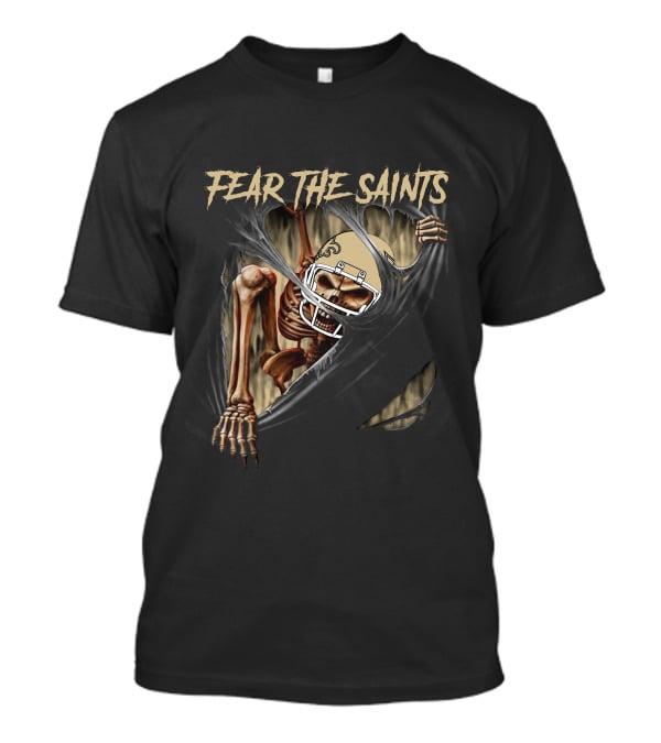 Fear The Saints New Orleans 515NFL L1MTH T-Shirt
