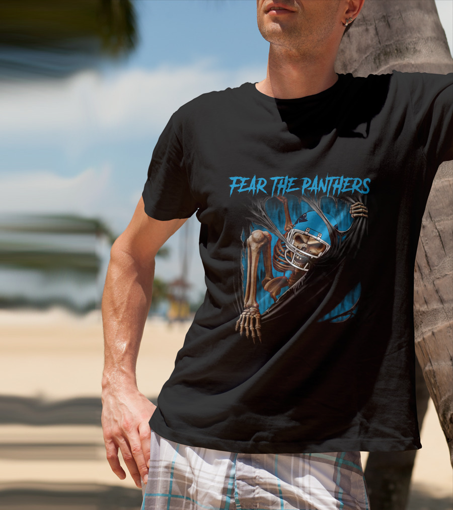 Carolina Panthers Fear The Panthers 515NFL L1MTH T-Shirt