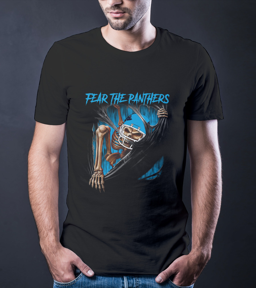 Carolina Panthers Fear The Panthers 515NFL L1MTH T-Shirt