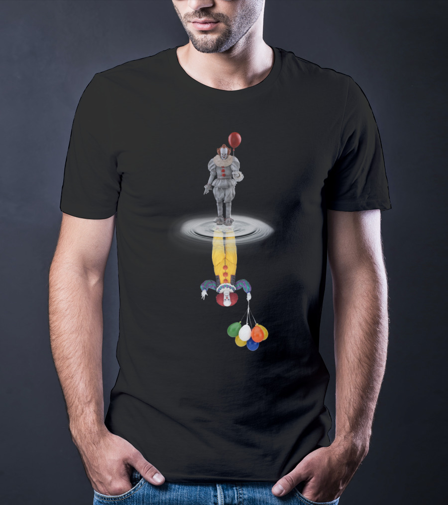 Stephen King's IT Pennywise Dual Reflection Balloons T-Shirt