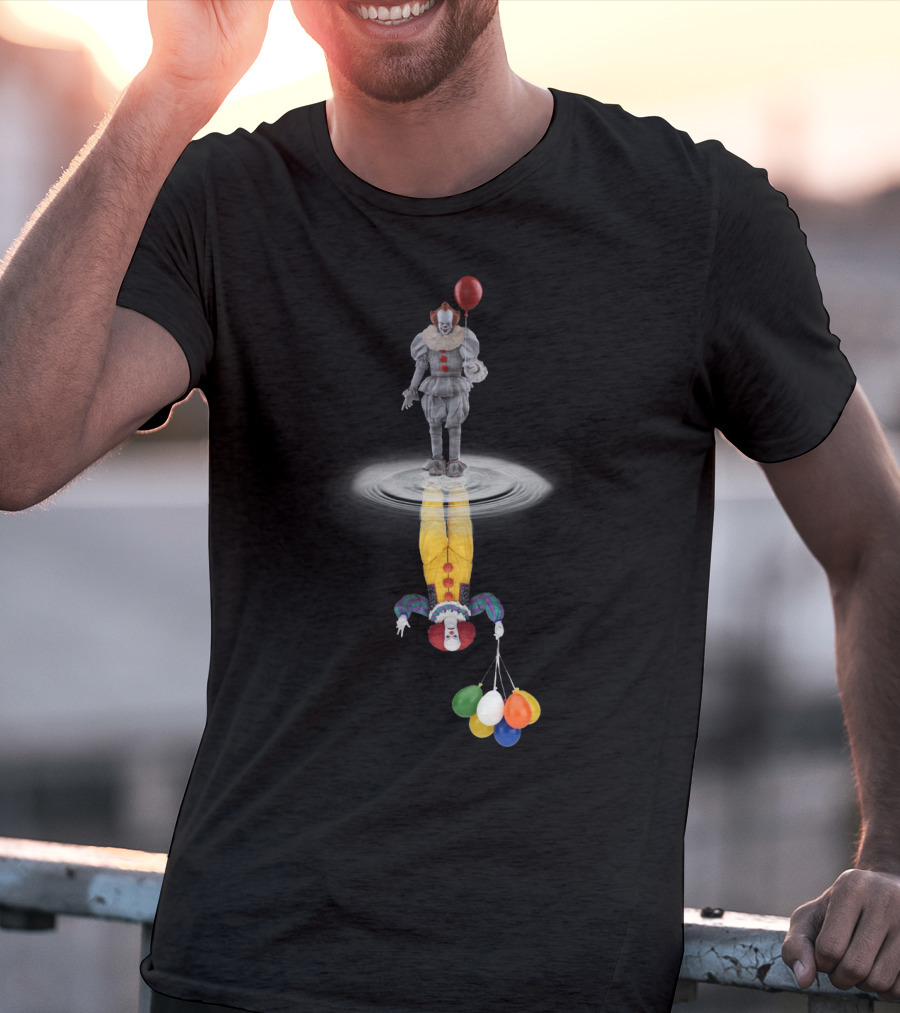Stephen King's IT Pennywise Dual Reflection Balloons T-Shirt