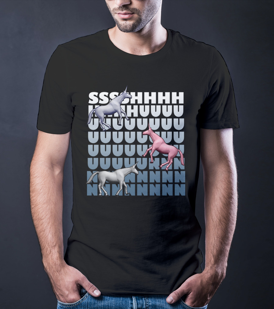 SHUN Unicorn SHHHUUUNN T-Shirt