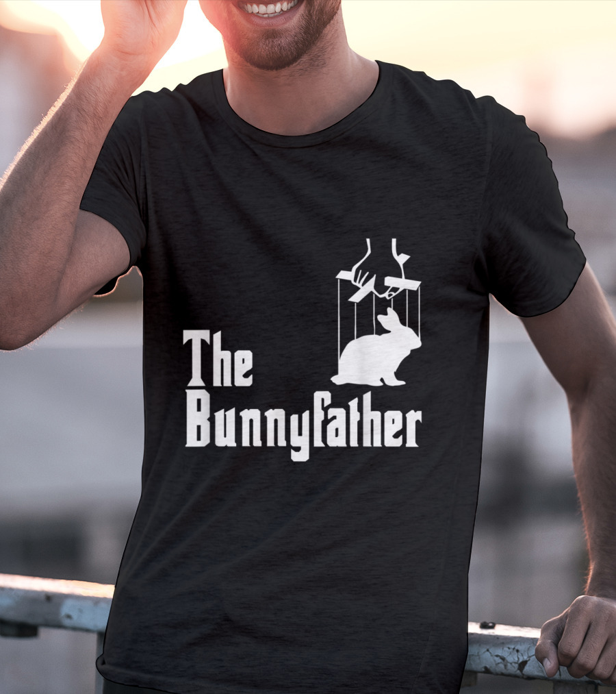 The Bunnyfather Funny Mens Rabbit T-Shirt