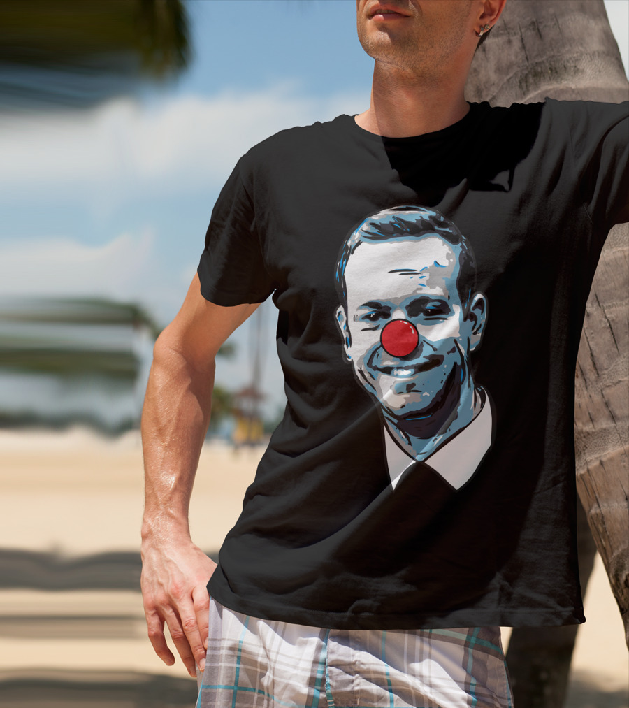 Assistant To The Commish Fraudmann Clown Nose Face T-Shirt