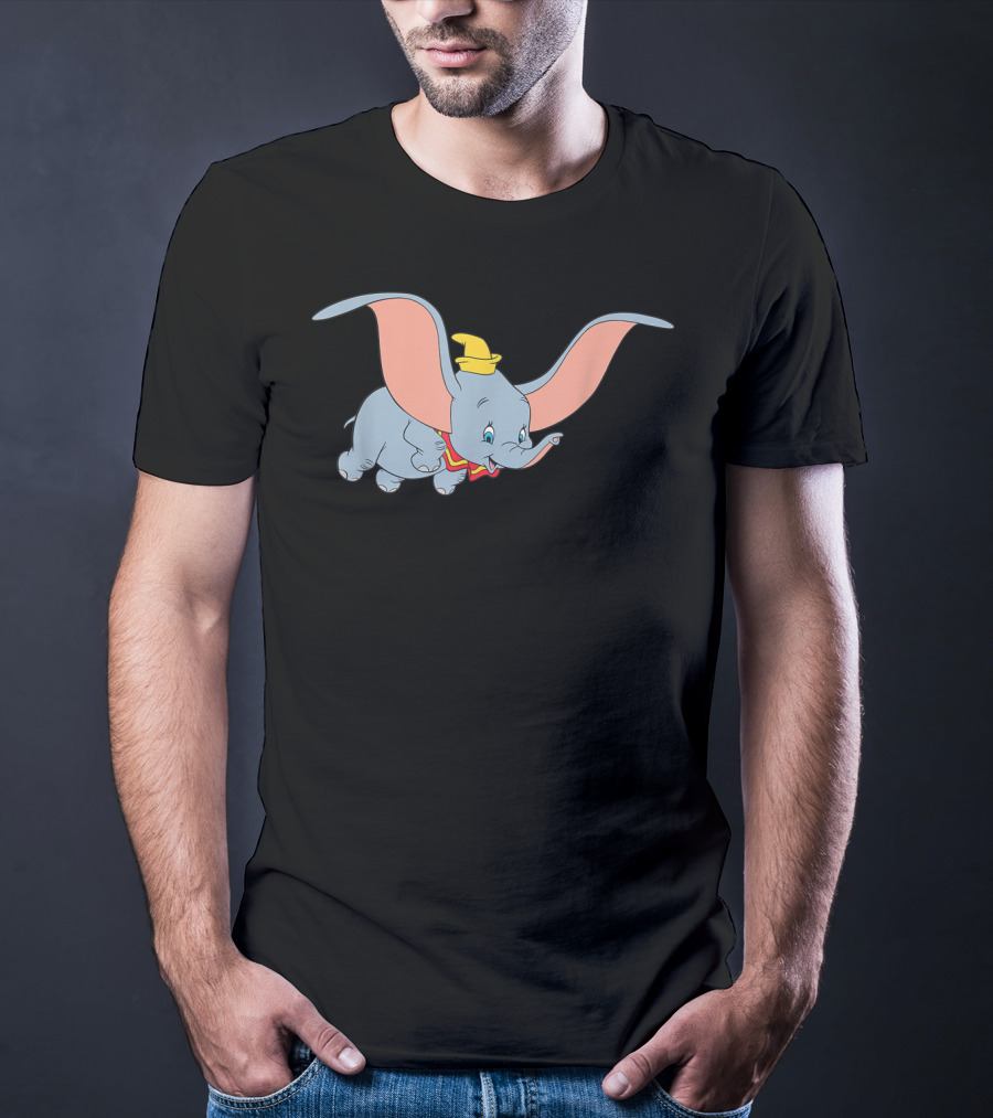 Dumbo Disney Classic Flying Elephant Animation T-Shirt