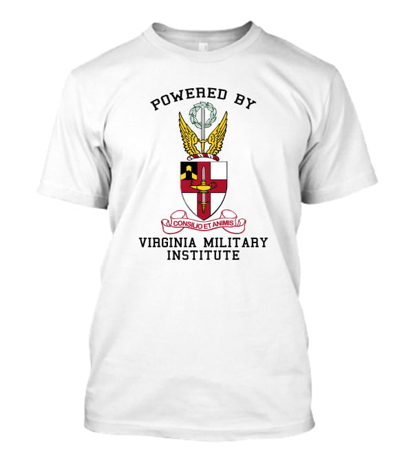 Powered By Virginia Military Institute Consilio Et Animis T-Shirt