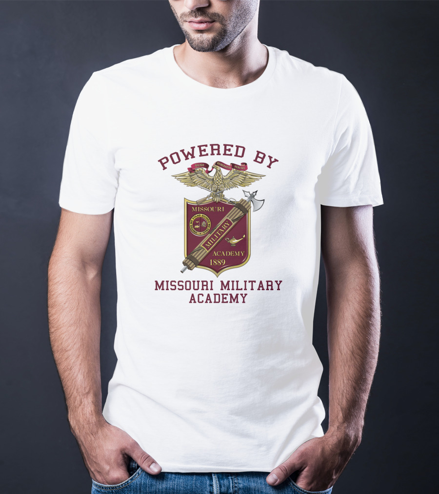 Powered By Missouri Military Academy 1889 T-Shirt