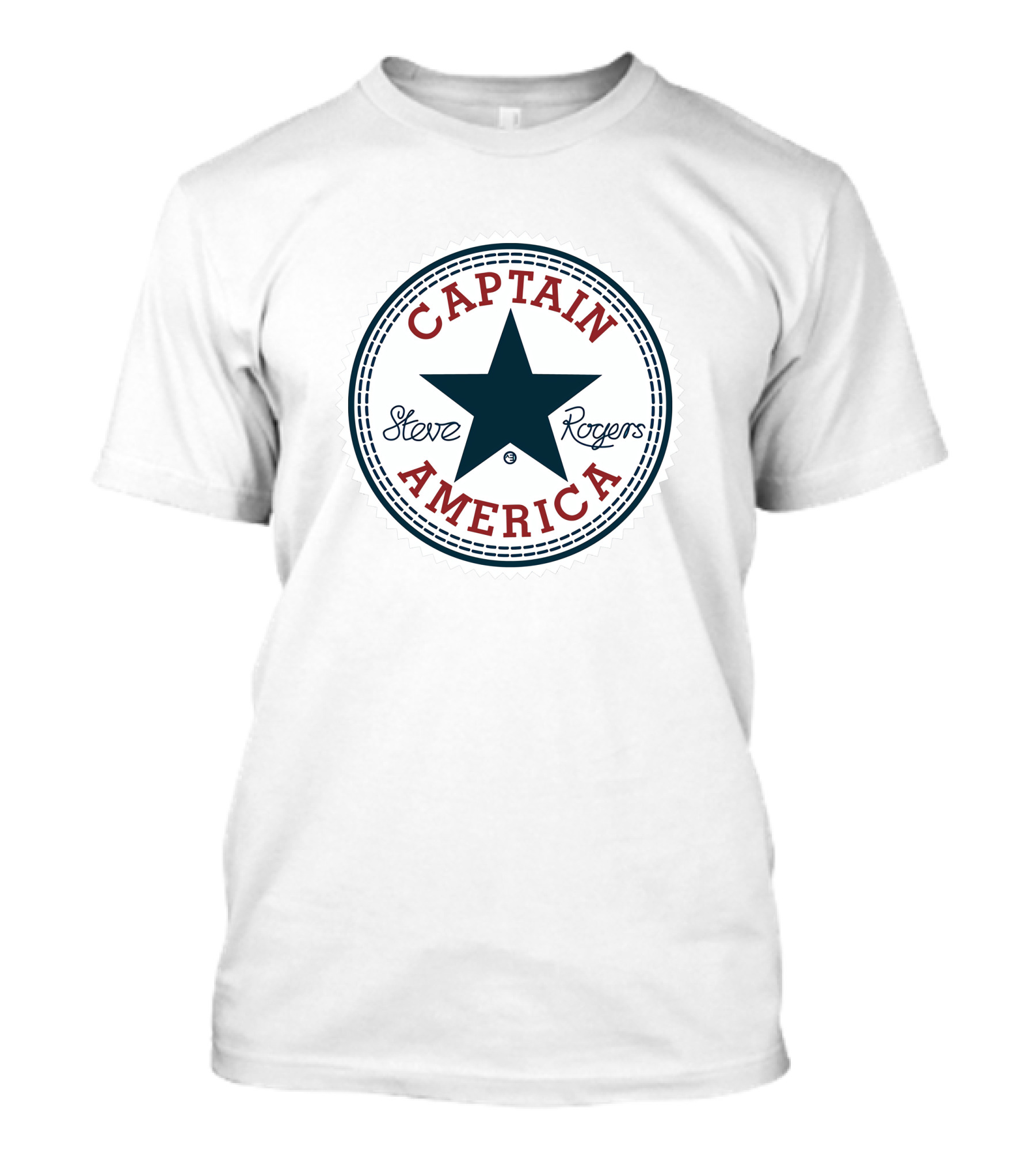 Captain America Steve Rogers Converse Star T-Shirt