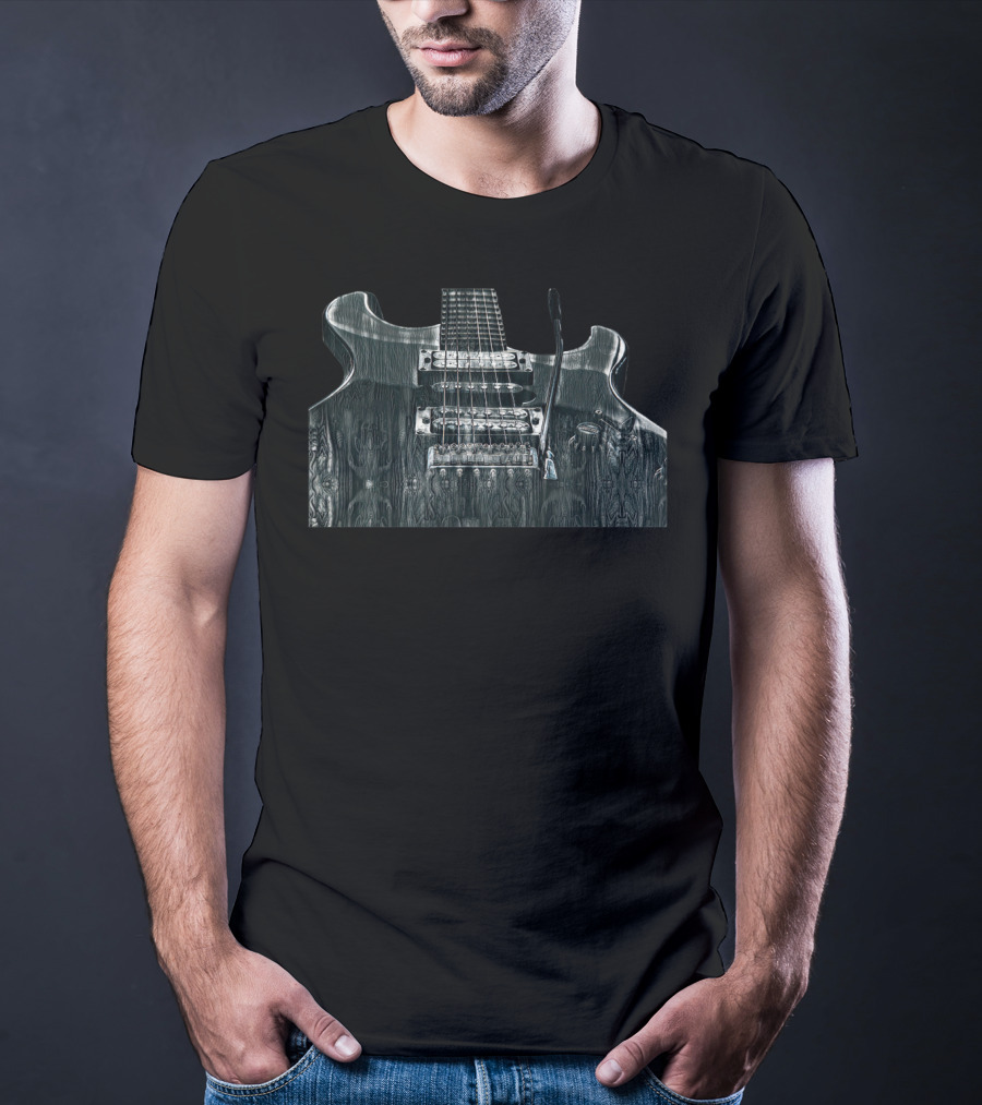 Electric Guitar Strings Rock Musician Instrument T-Shirt