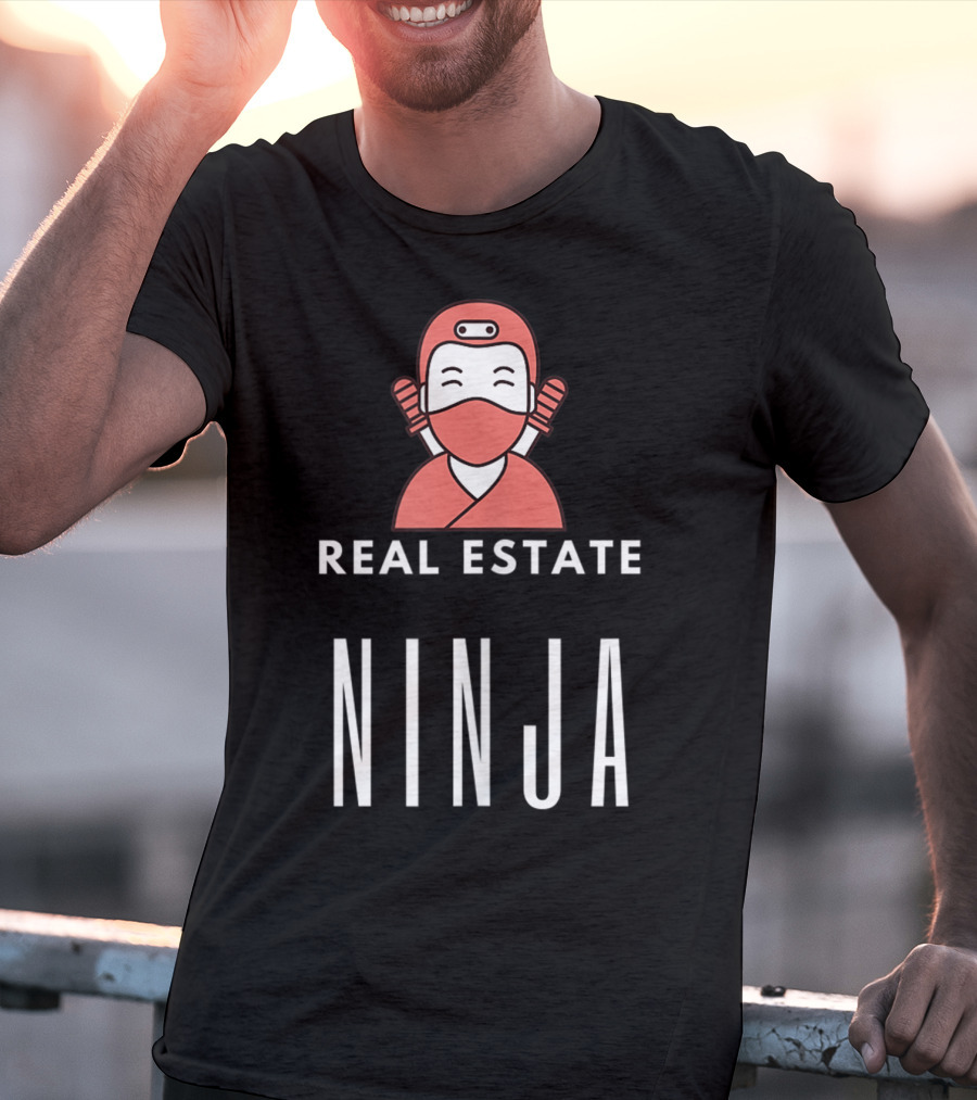 Real Estate Ninja Realtor Holiday Closing Expert T-Shirt