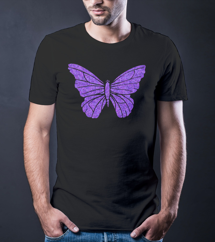 Butterfly Purple Lavender Wings T-Shirt