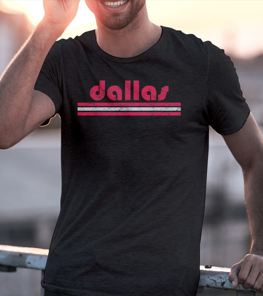 Dallas Texas Futbol Soccer Outdoor Urban T-Shirt