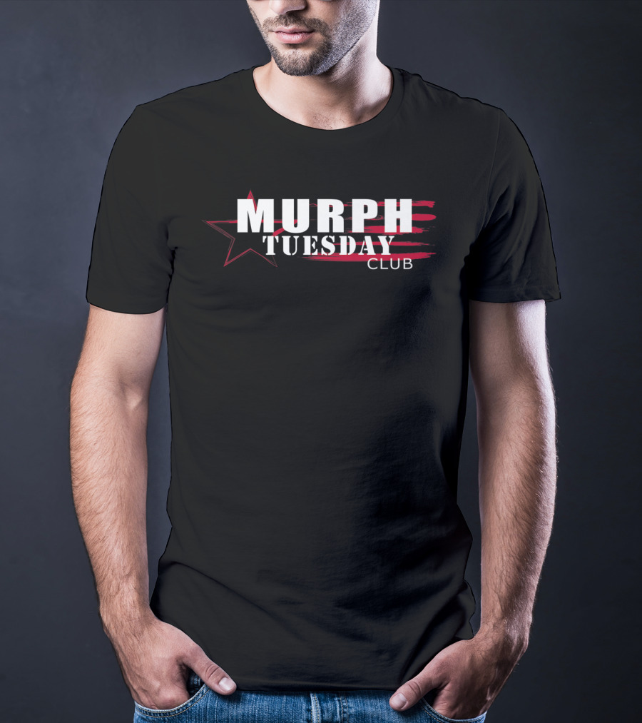 Murph Tuesday Club Star Red Stripes T-Shirt
