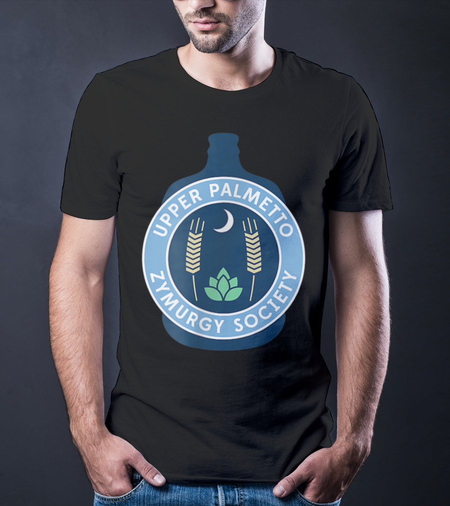 Upper Palmetto Zymurgy Society Moon Wheat Homebrew Club T-Shirt