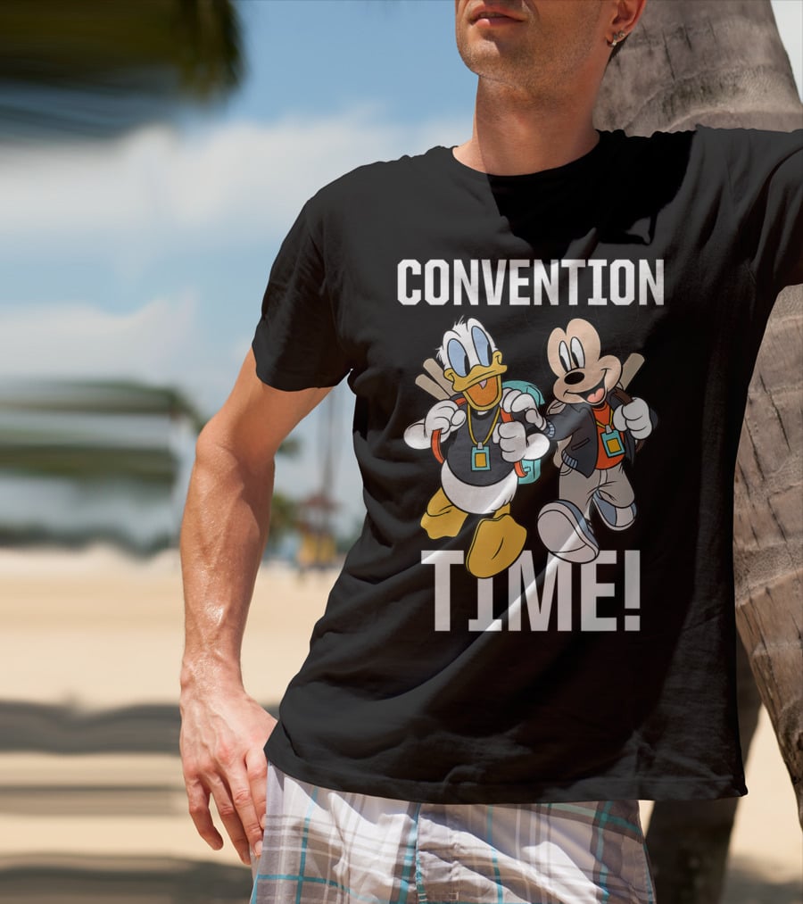 Convention Time Disney D23 Expo Mickey And Donald T-Shirt
