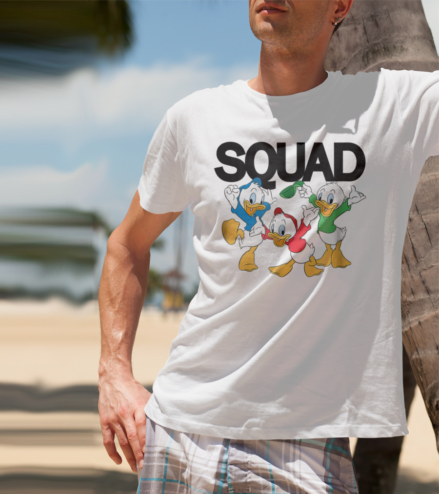 SQUAD Disney Donald Duck's Nephews Huey Dewey Louie T-Shirt