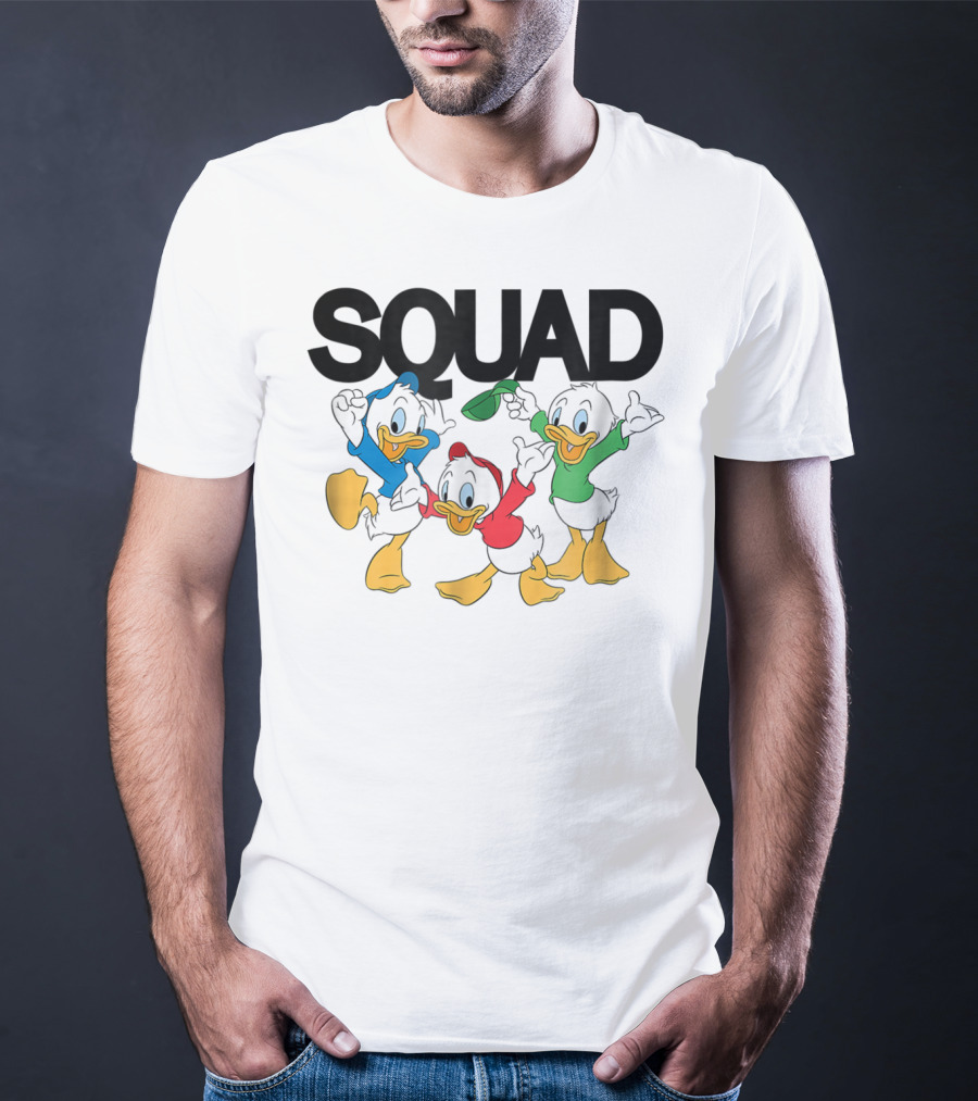 SQUAD Disney Donald Duck's Nephews Huey Dewey Louie T-Shirt