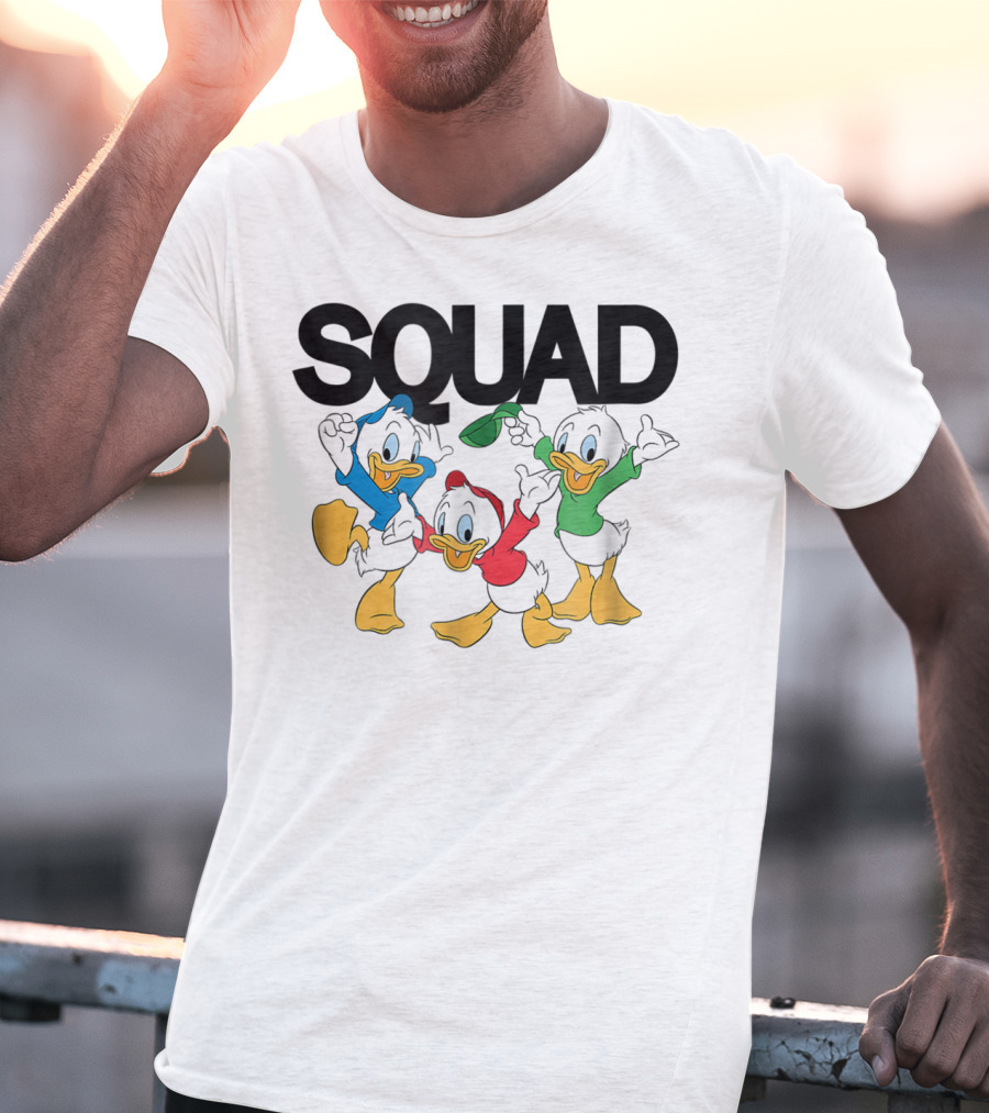 SQUAD Disney Donald Duck's Nephews Huey Dewey Louie T-Shirt