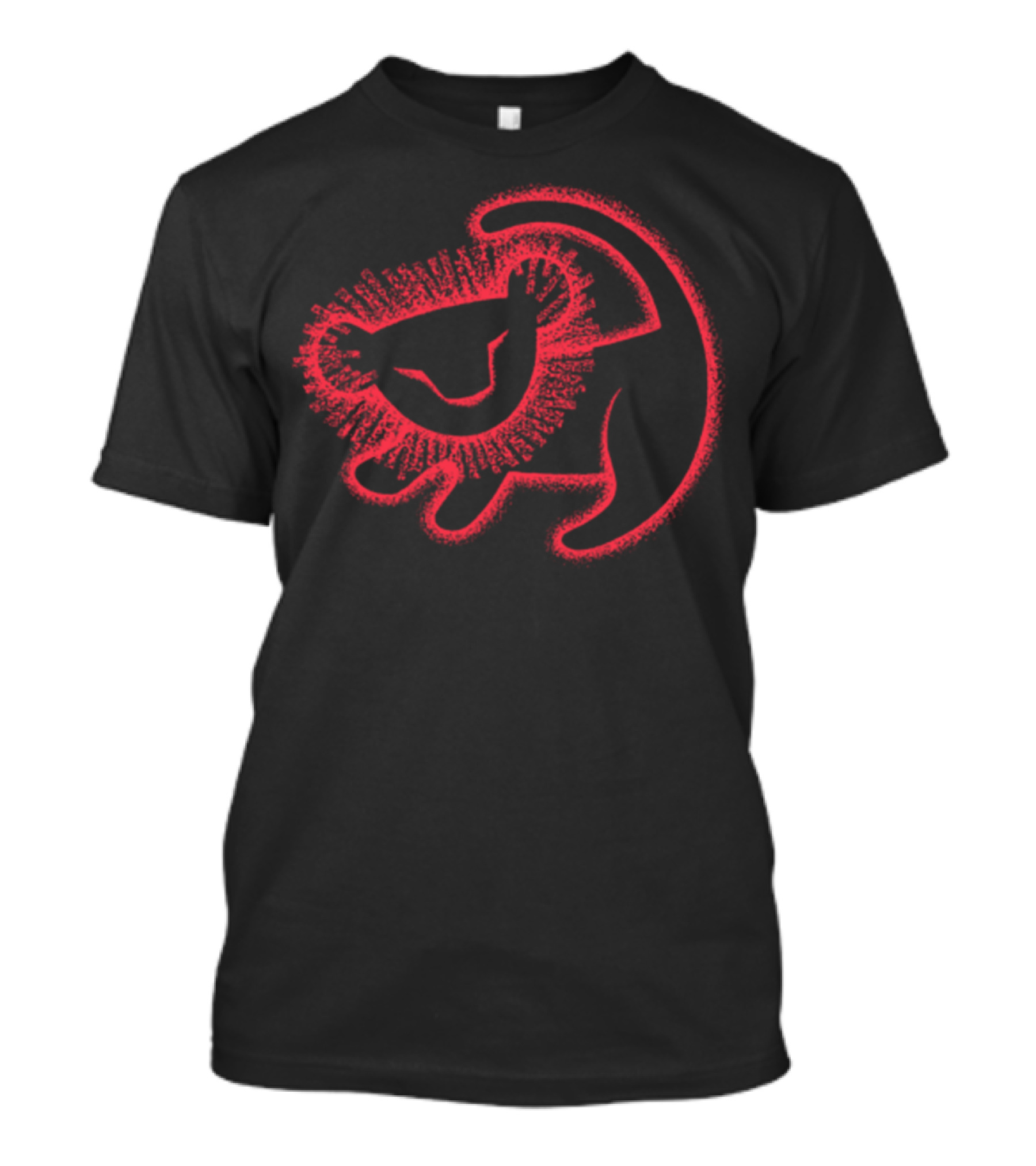 Disney Lion King Classic King Simba Red Lion T-Shirt