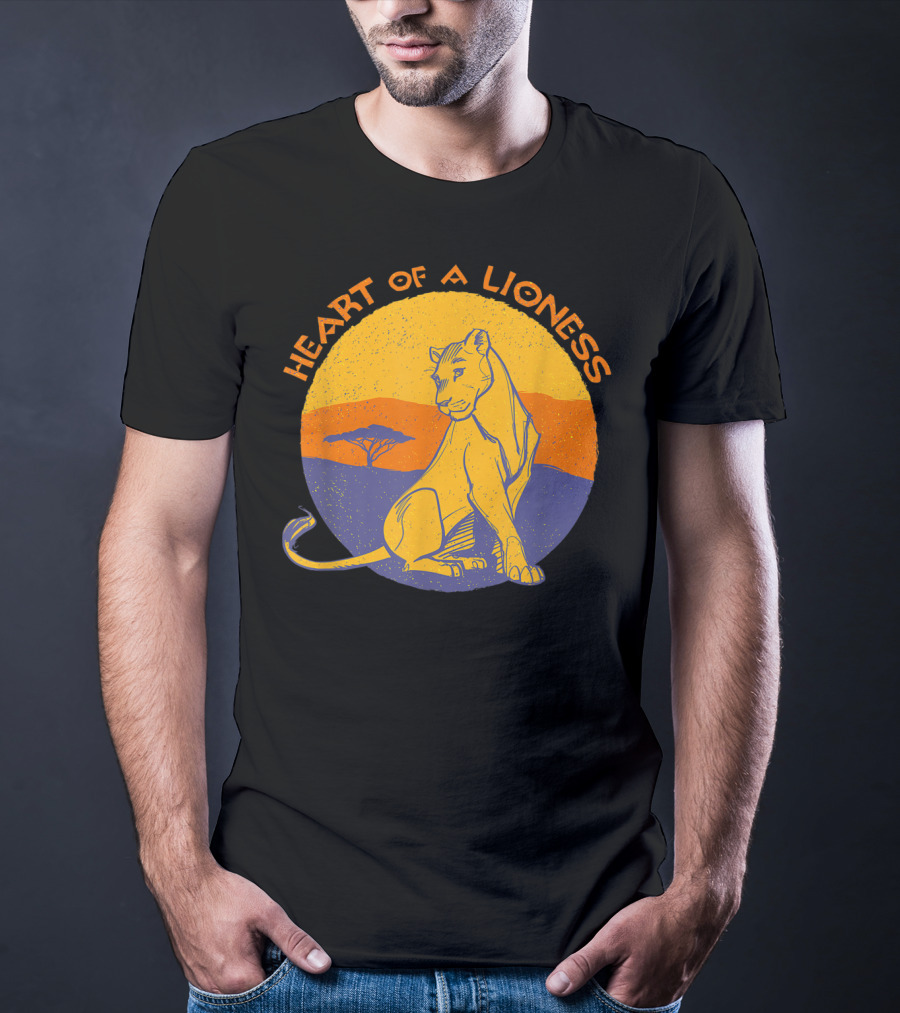 Disney Lion King Nala Heart Of A Lioness African Sunset T-Shirt