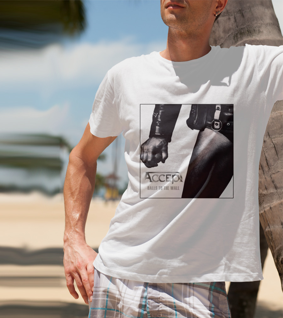 ACCEPT Balls To The Wall Classic Rock Album Cover Image T-Shirt