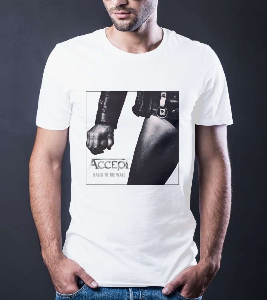 ACCEPT Balls To The Wall Classic Rock Album Cover Image T-Shirt