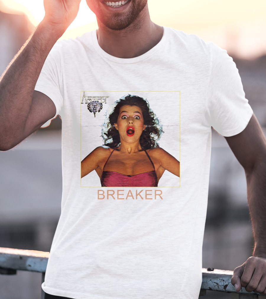 Accept Breaker Album Cover T-Shirt