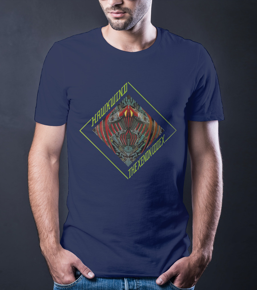 HAWKWIND The Xenon Codex Album Cover T-Shirt