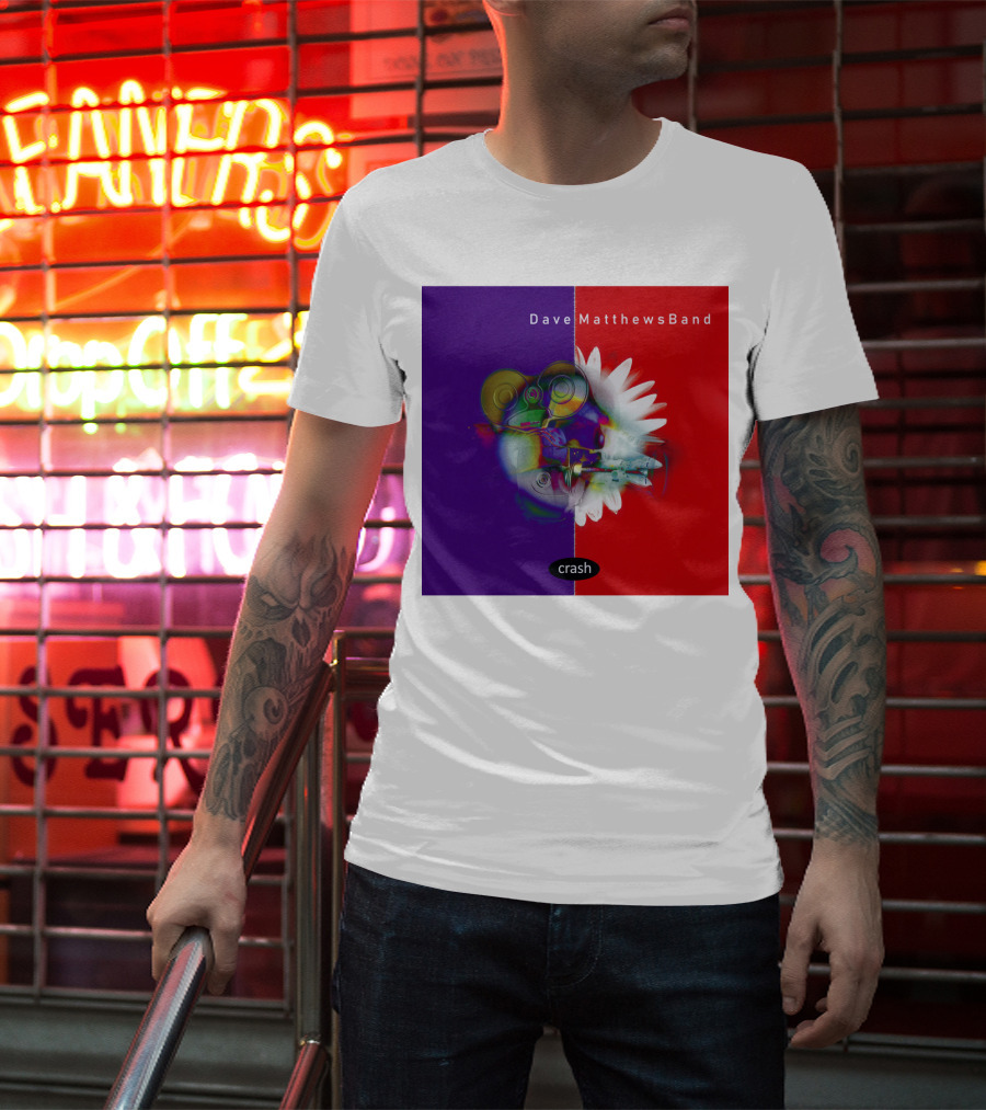 Dave Matthews Band Crash Album Cover T-Shirt