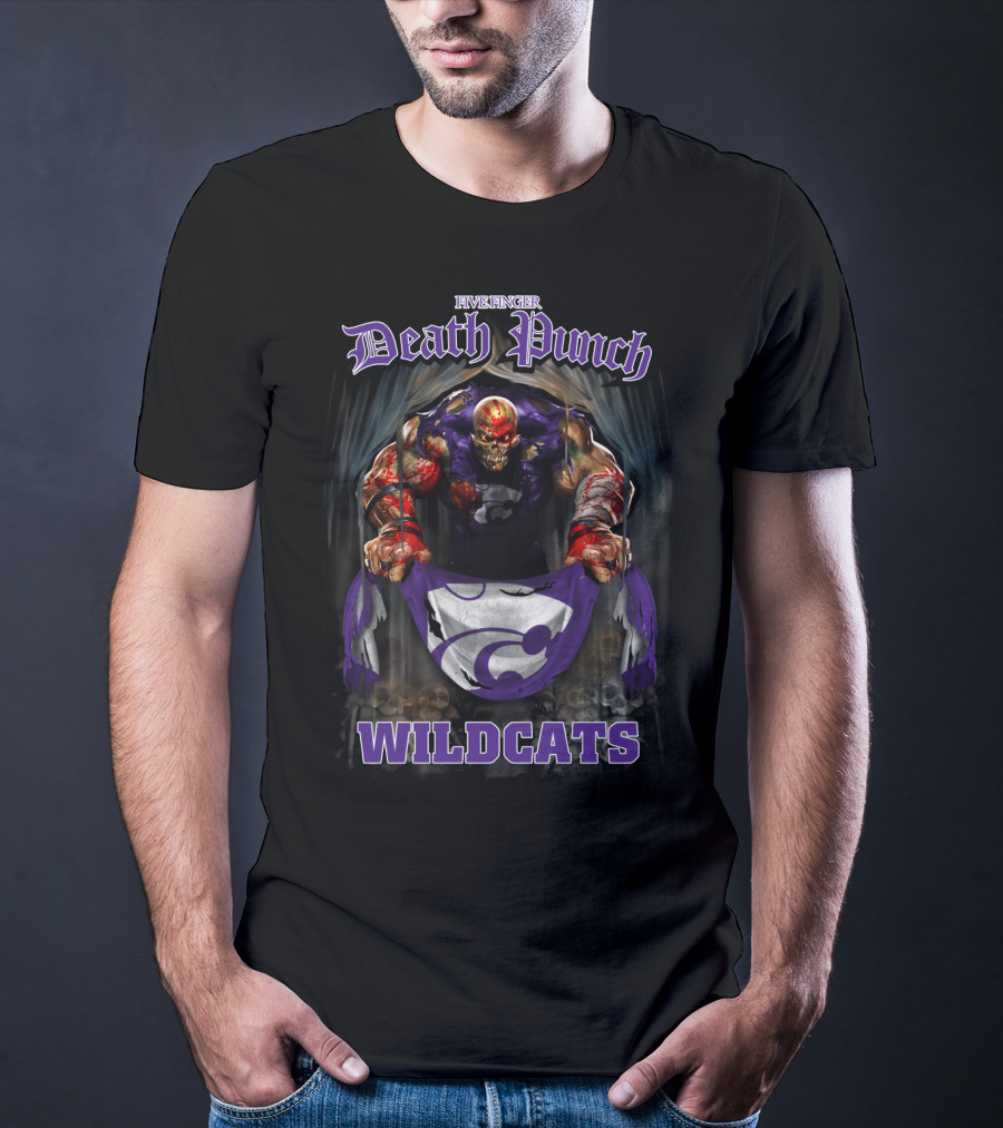 Five Finger Death Punch Wildcats Kansas State T-Shirt