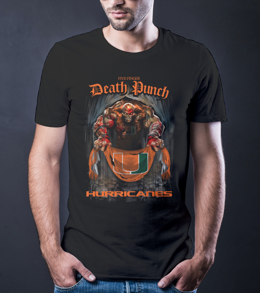 Five Finger Death Punch Miami Hurricanes T-Shirt