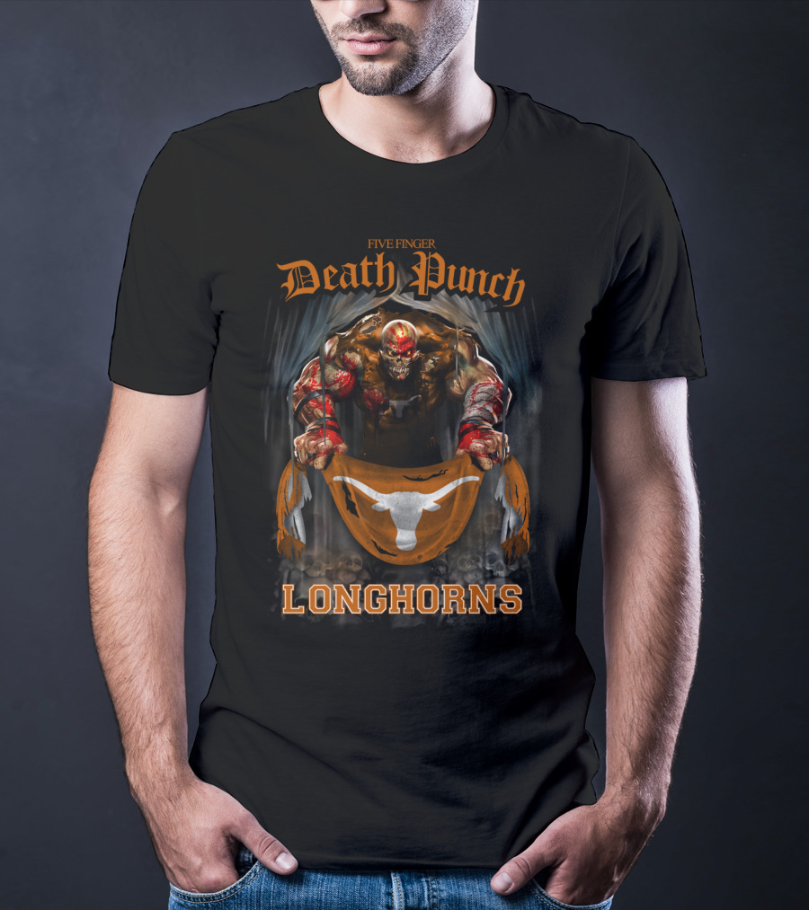 Five Finger Death Punch Longhorns T-Shirt