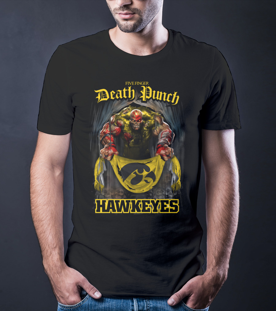 Five Finger Death Punch Iowa Hawkeyes T-Shirt