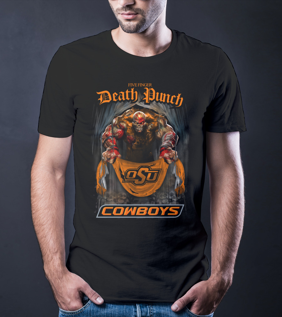 Five Finger Death Punch OSU Cowboys T-Shirt