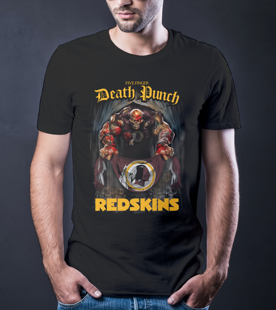 Five Finger Death Punch Redskins T-Shirt