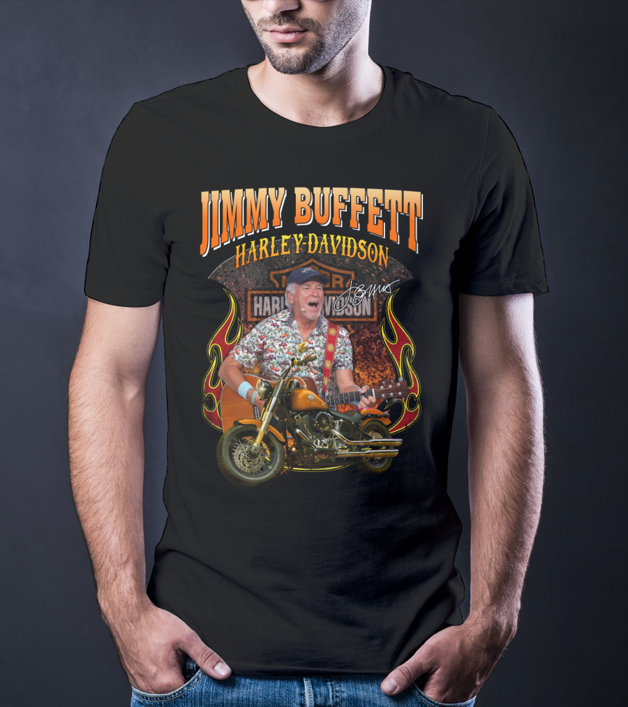 Jimmy Buffett Harley Davidson T-Shirt