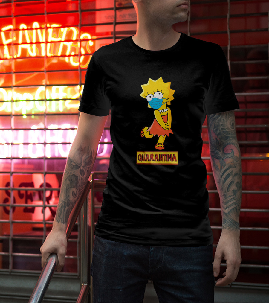 Ds The Simpsons Quarantina T-Shirt