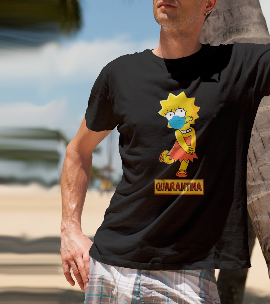 Ds The Simpsons Quarantina T-Shirt