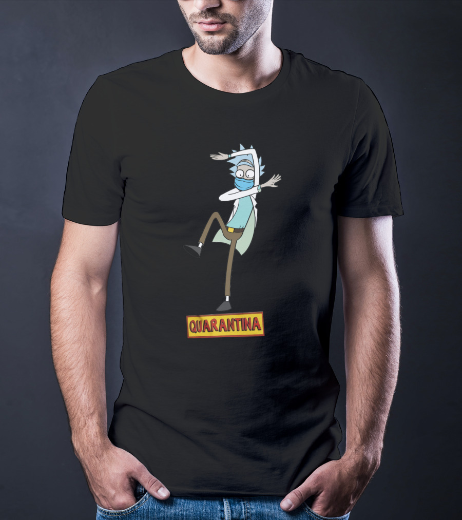 Quarantina Ds Rick And Morty T-Shirt