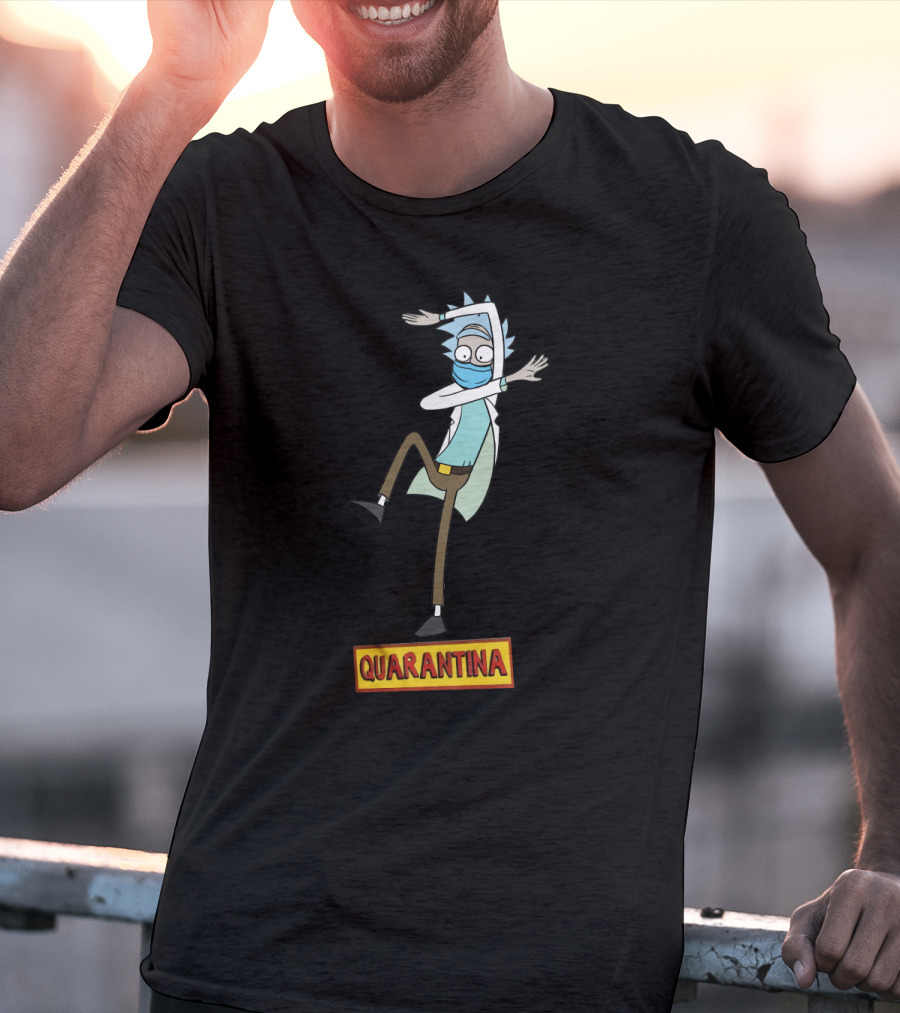 Quarantina Ds Rick And Morty T-Shirt