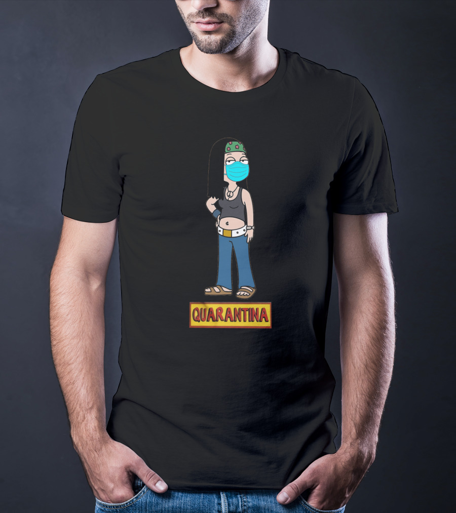 Quarantina American Dad Roger Masked T-Shirt
