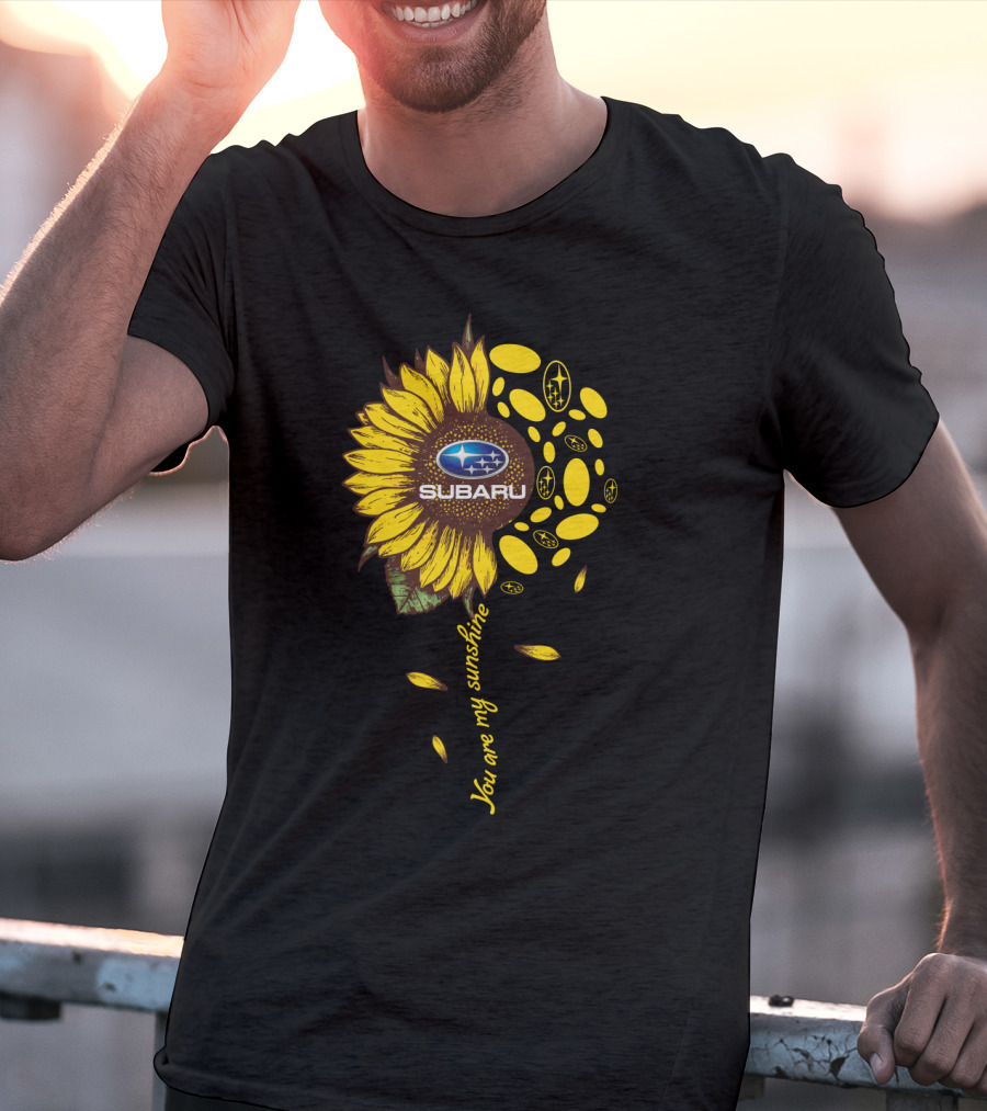 Subaru You Are My Sunshine Sunflower T-Shirt