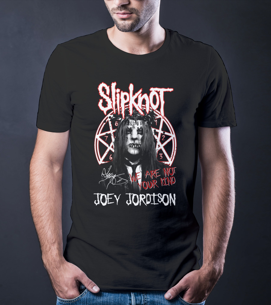 Slipknot We Are Not Your Kind Joey Jordison T-Shirt