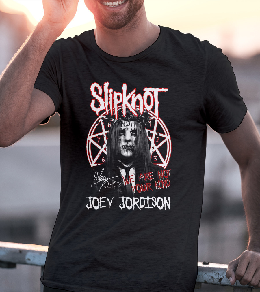 Slipknot We Are Not Your Kind Joey Jordison T-Shirt