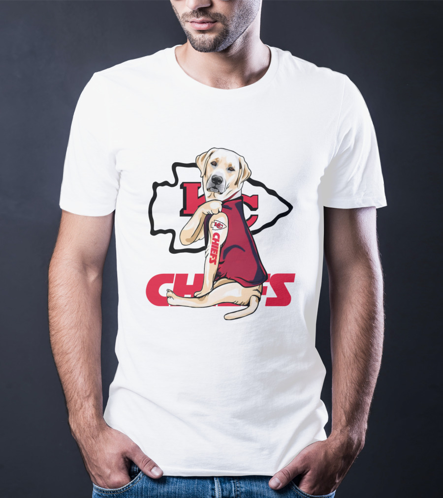 KC Chiefs Labrador Chiefs T-Shirt