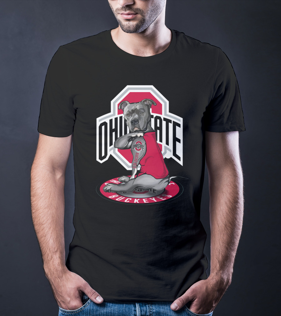 Ohio State Buckeyes Pitbull T-Shirt