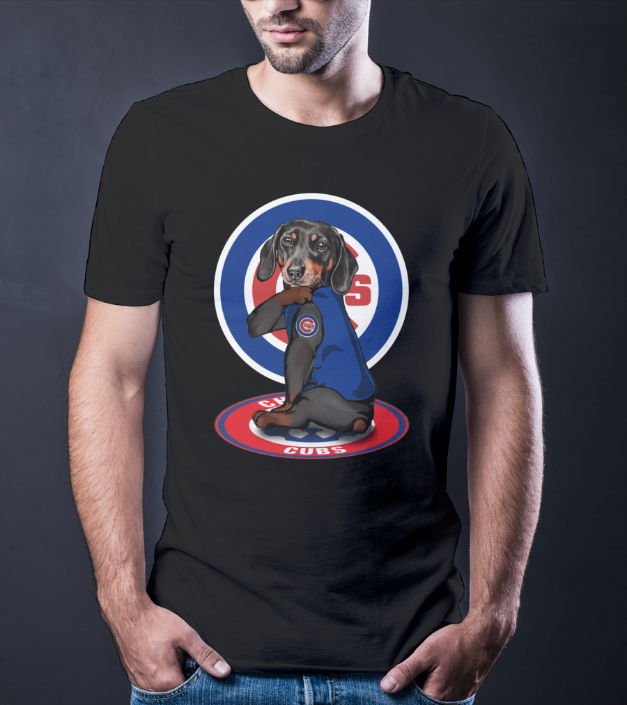 Cubs Dachshunds Chicago Cubs T-Shirt